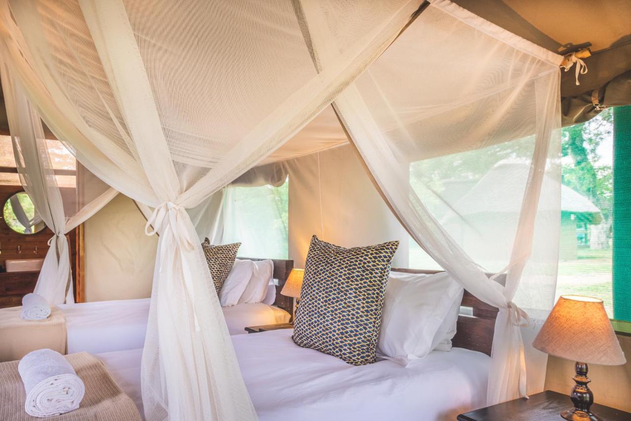 Shindzela Tented Camp Timbavati Game Reserve Bagian luar foto