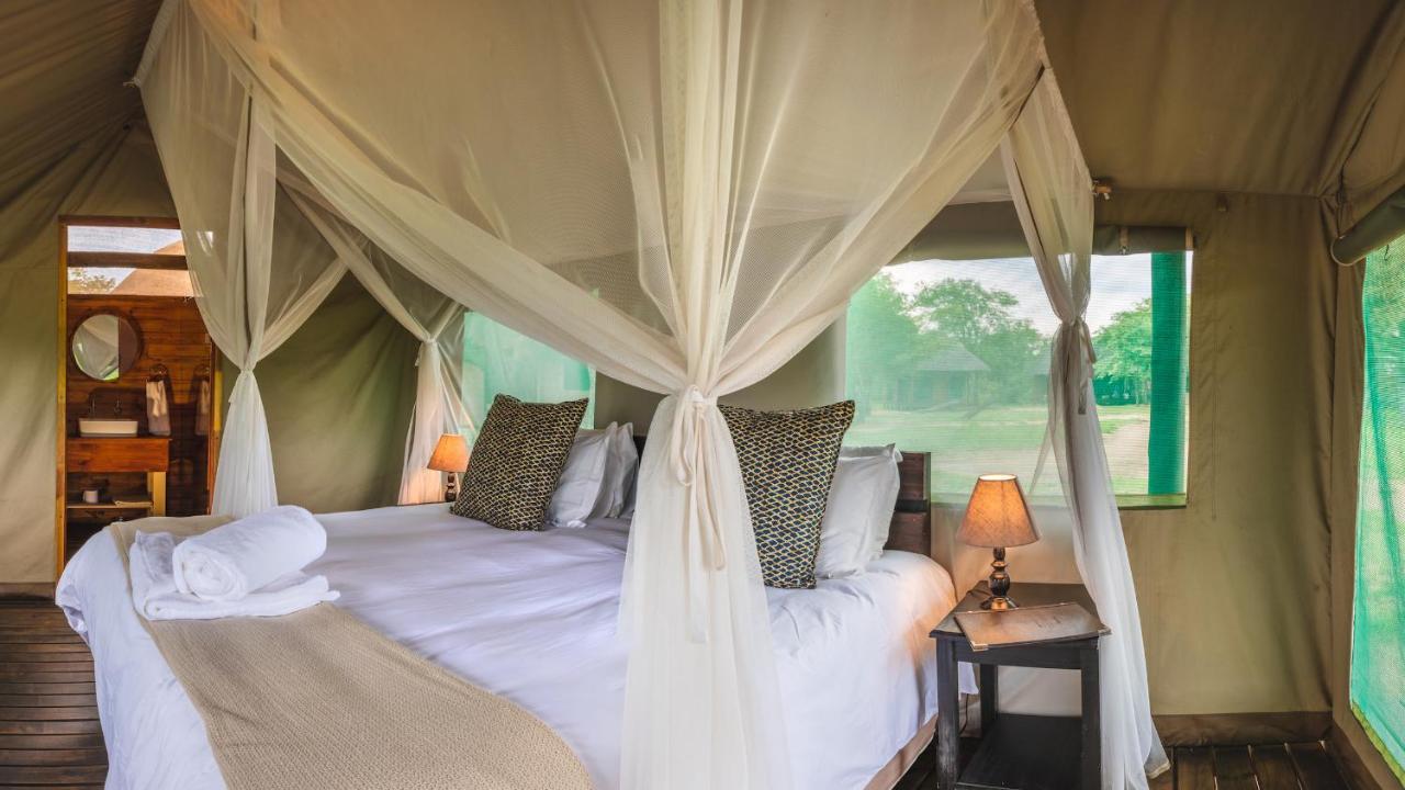 Shindzela Tented Camp Timbavati Game Reserve Bagian luar foto